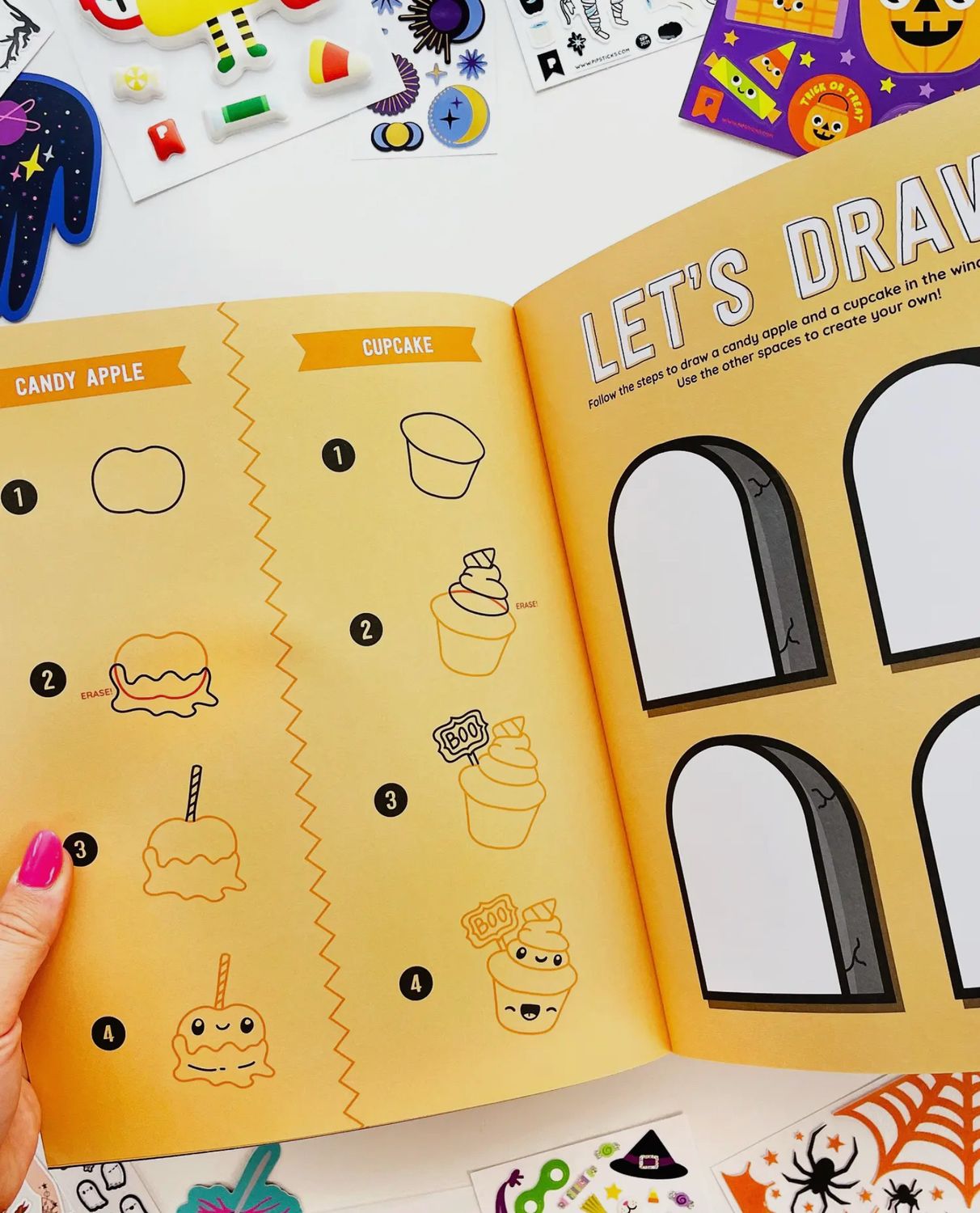 Pipsticks Halloween Sticker Activity Book