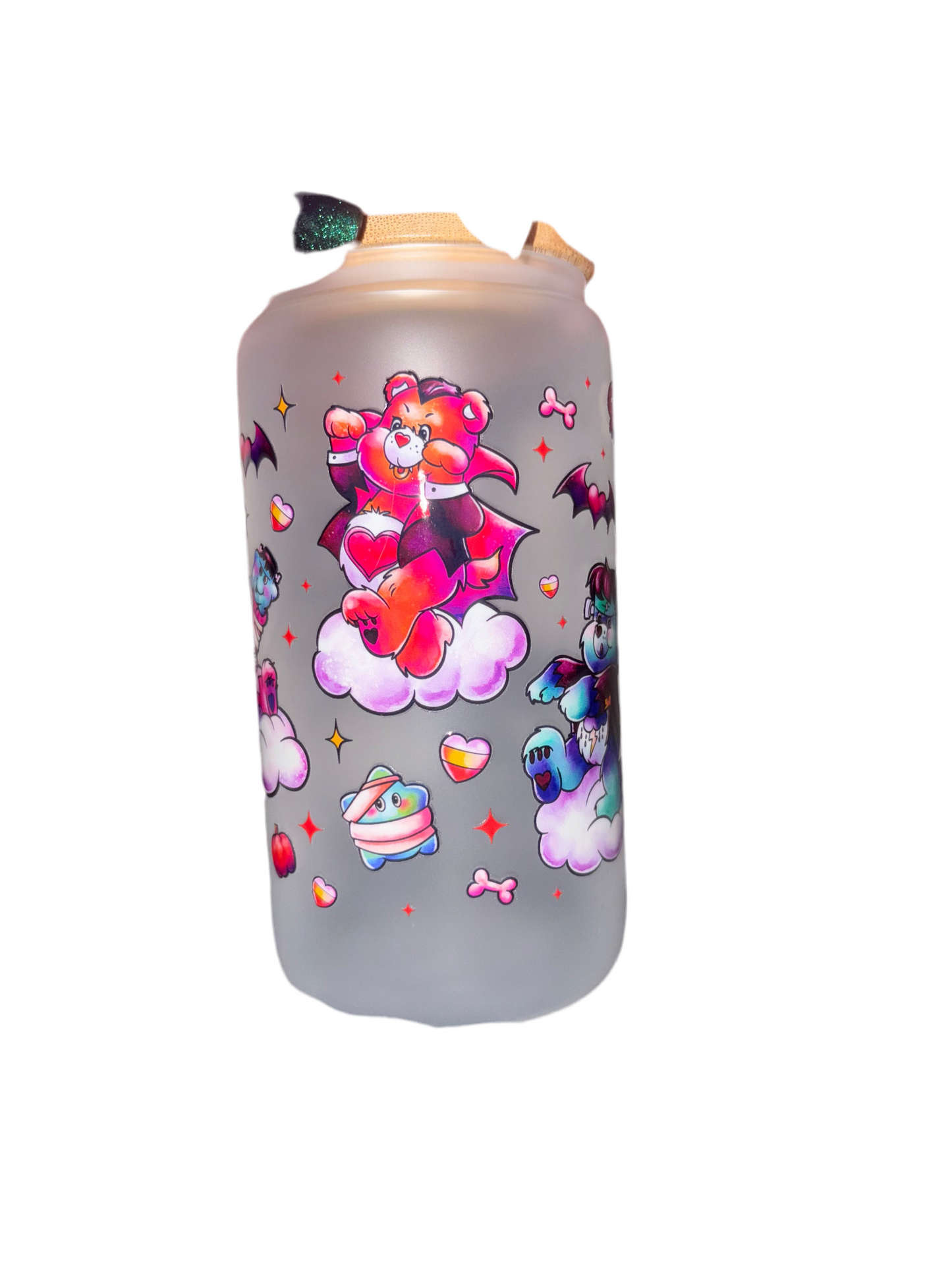 Bearmonster 16oz frosted tumbler
