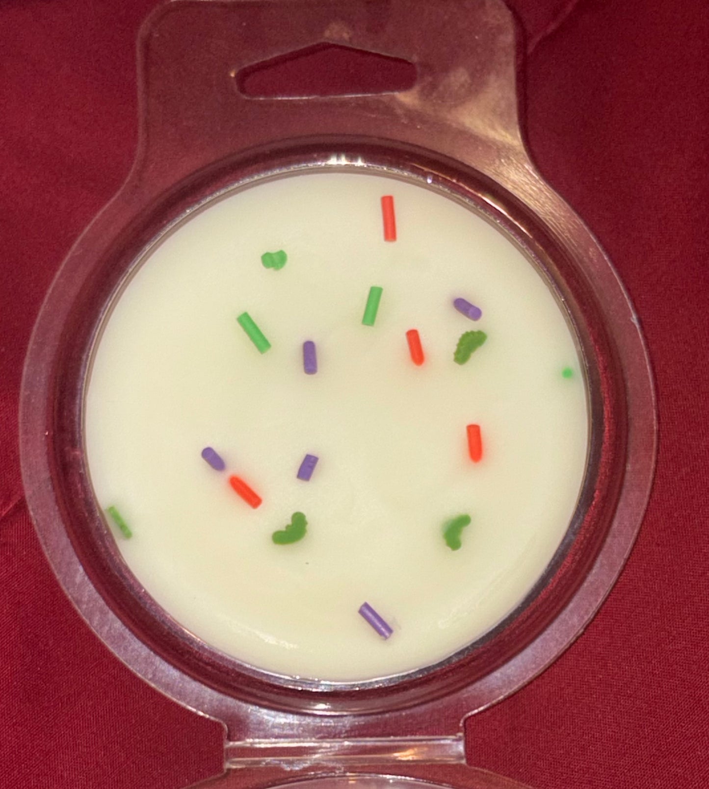 Halloween confetti cake wax melt