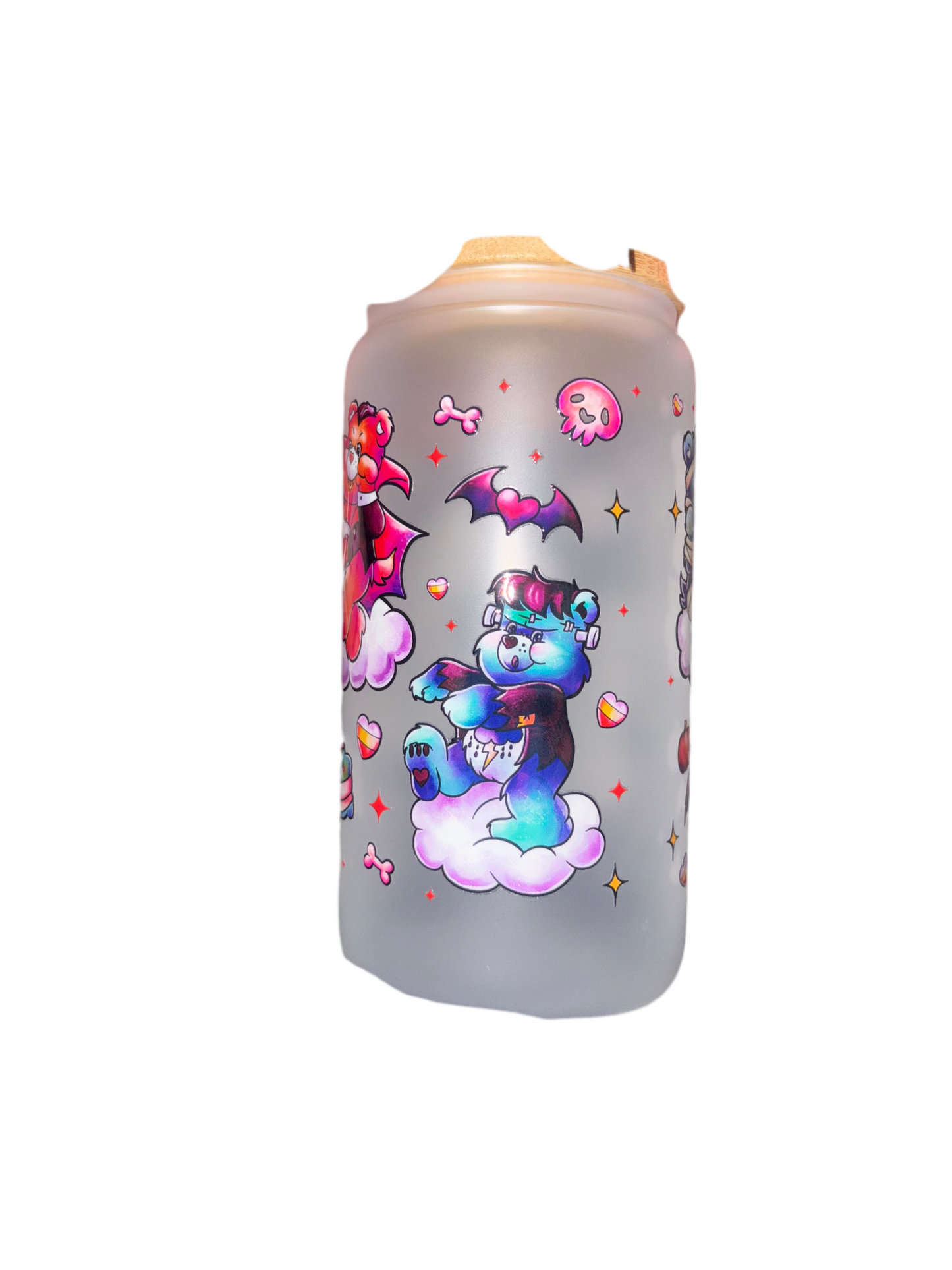 Bearmonster 16oz frosted tumbler