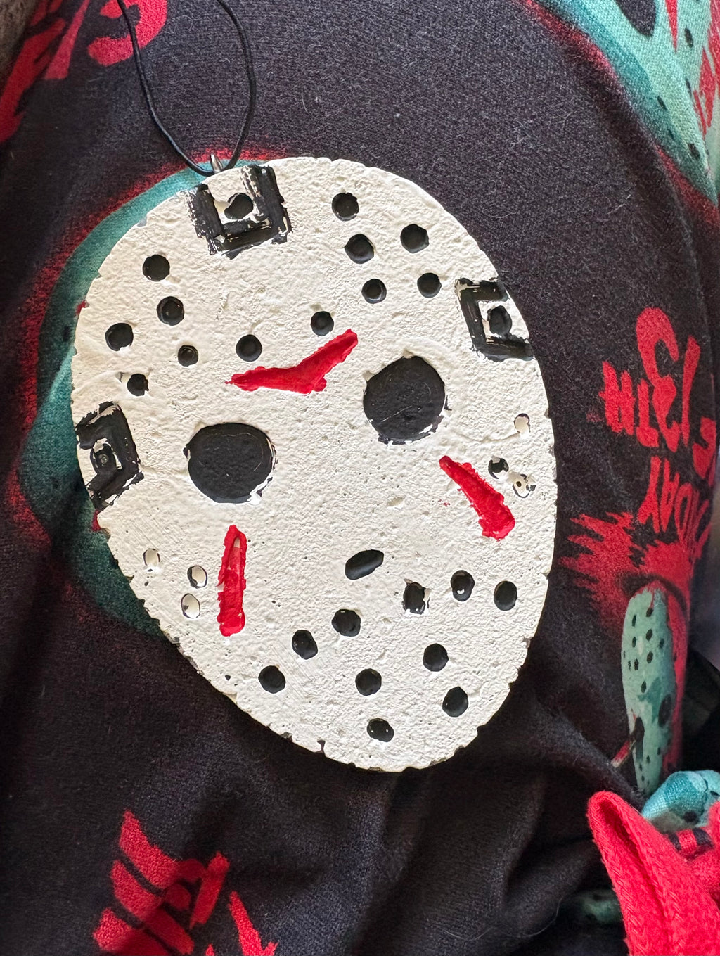 Jason car freshie (cold dead cozy)