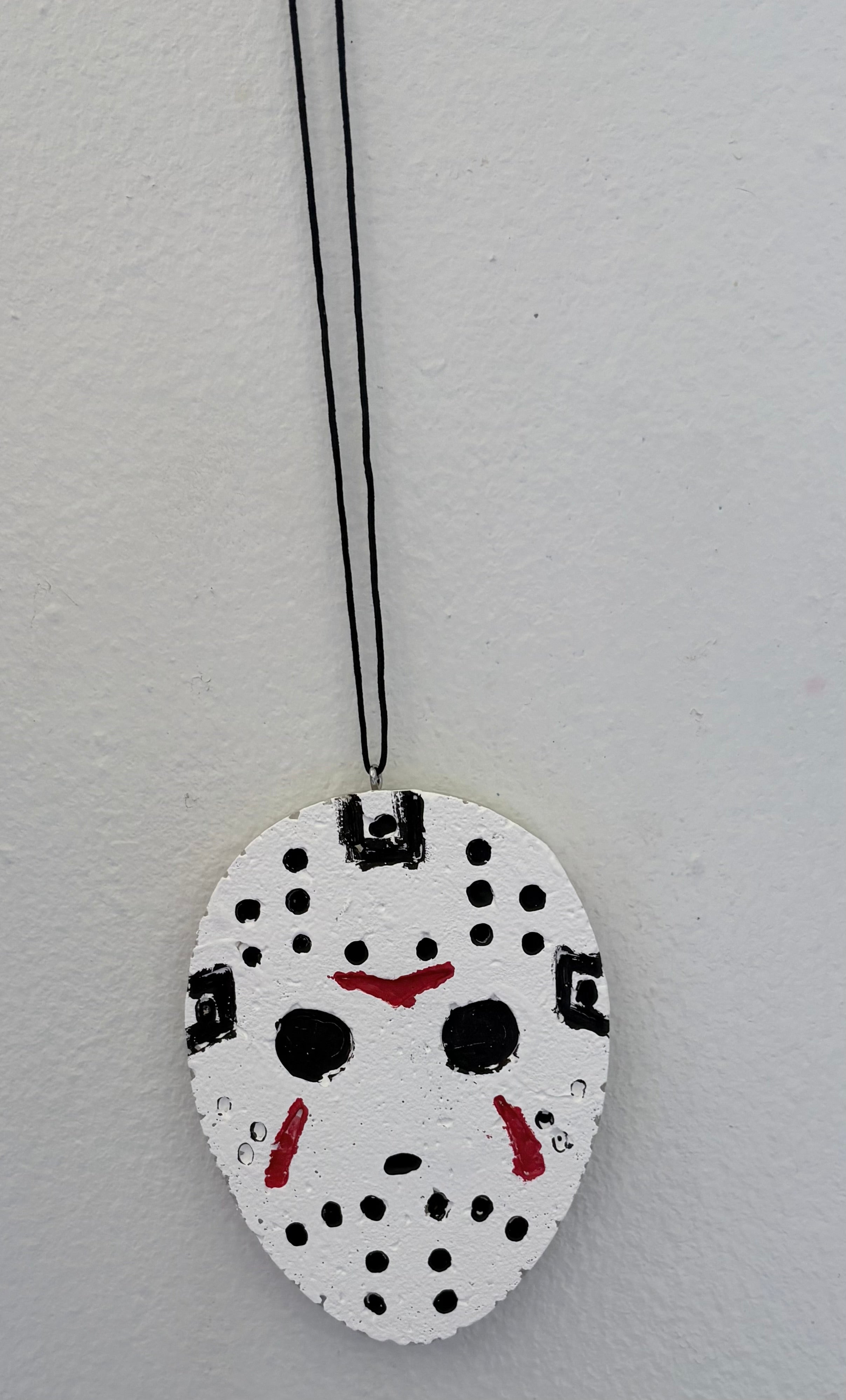 Jason car freshie (cold dead cozy)
