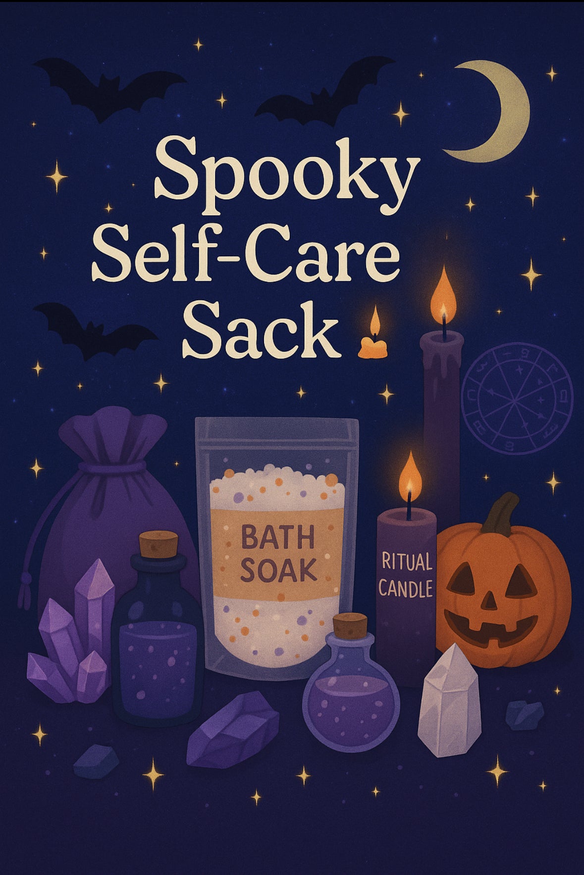 🕯️ Spooky Self-Care Sack