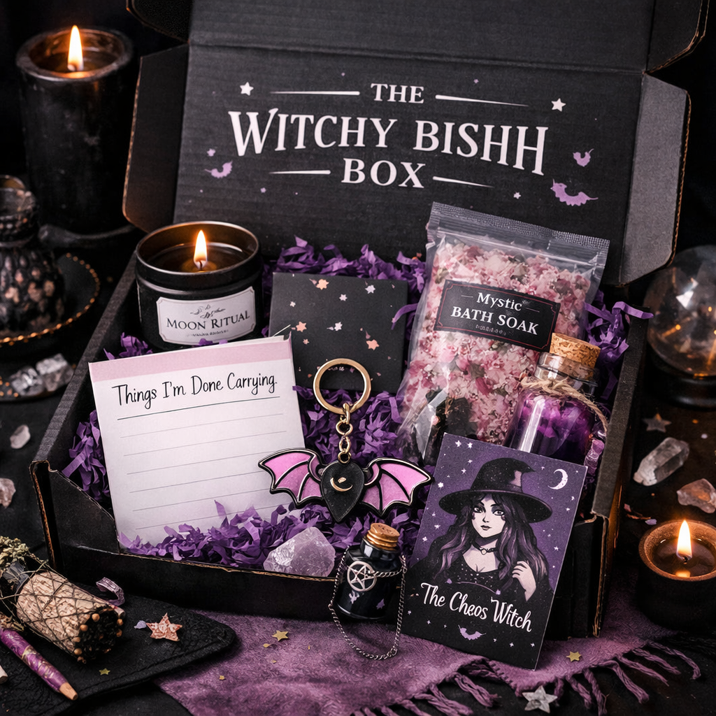 The Witchy Bishh Box™ – Spooky Self-Care Mystery Experience
